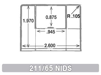 211/65mm NIDS Cap Information